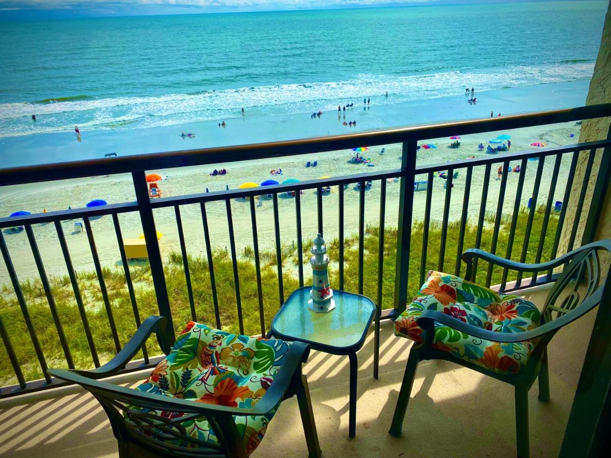 New ! Unique Oceanfront Condo At Ocean Reef Resort-Free Parking - Amazing Pools Myrtle Beach Kültér fotó