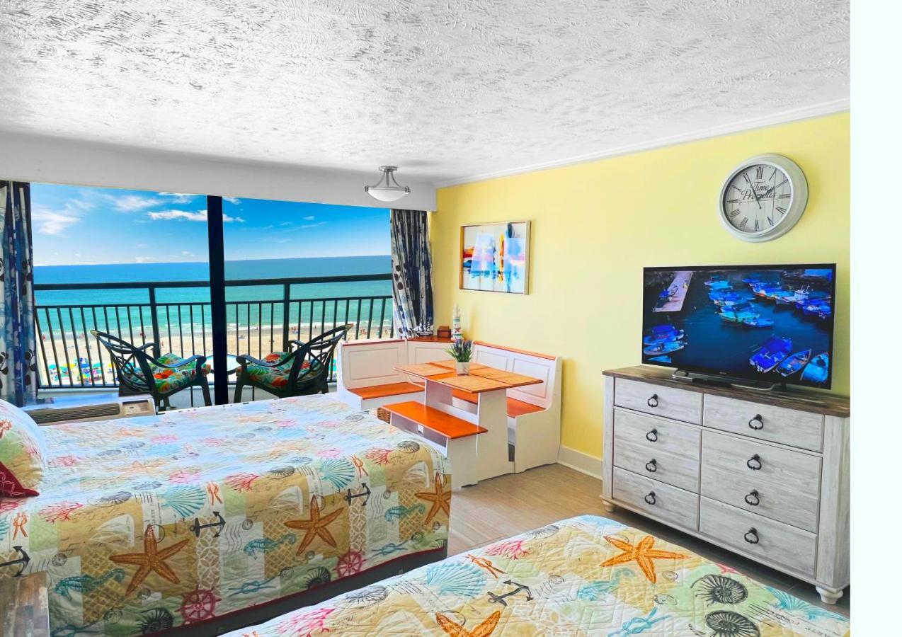 New ! Unique Oceanfront Condo At Ocean Reef Resort-Free Parking - Amazing Pools Myrtle Beach Kültér fotó