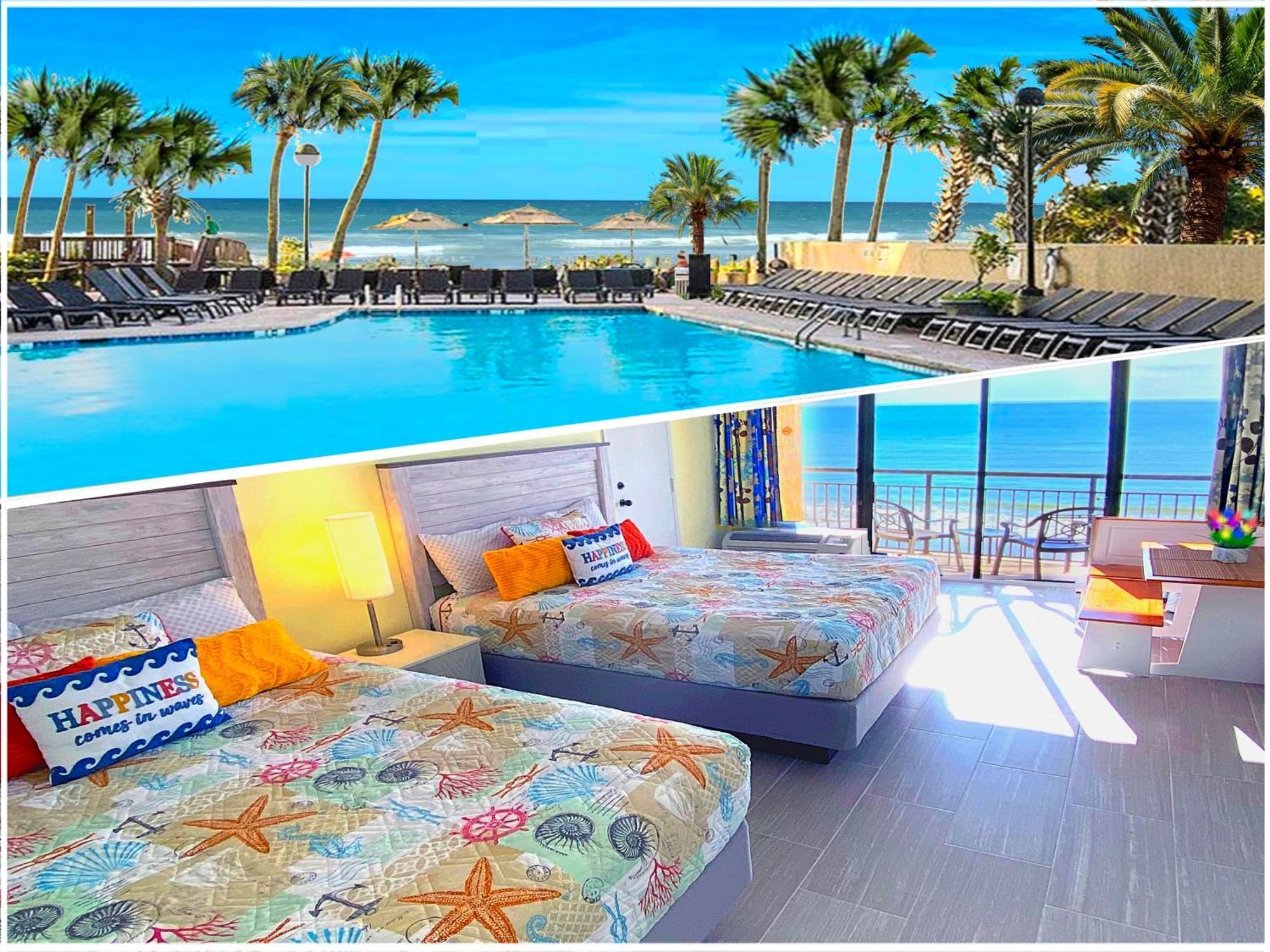 New ! Unique Oceanfront Condo At Ocean Reef Resort-Free Parking - Amazing Pools Myrtle Beach Kültér fotó
